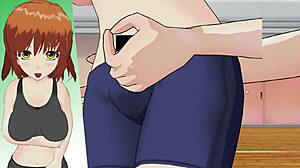 Ух, моя сцена хентай игры заставила тренировать суб мисс... так интенсивно!