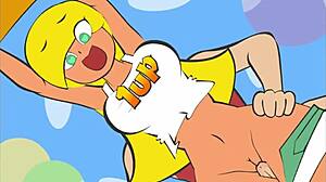 Mario pukul cewek kerajaan keras doggystyle liar