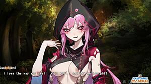 Ep3 Pol-demon shinobi liže nogo poželenega demona v divjem 3D dejanju