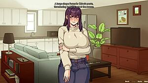 La naiba, futanari Chloe lovește tare jucăria sexuală!