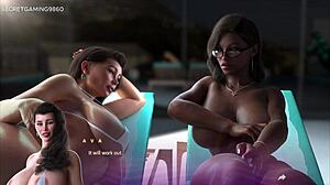 Caramba! Esposa peituda seduz amigo do marido no Apocalust 07