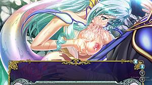 Невероятно! Kyonyuu Fantasy Lorelia русалка бообджоб в басейн H-Scene 1!