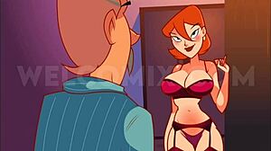 Bästa sexögonblicken i stygg hemanimation med godnattkyss