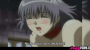 Glücklicher Patient befriedigt Krankenschwestern mit Deepthroat-Action in unzensiertem Hentai 03