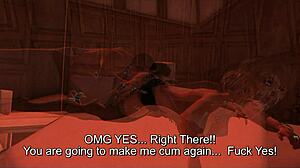 Богиня-рогоносец жена 2 получает interracial анал в анимациях