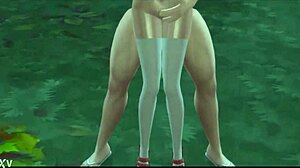 Rachel Z en Blanche-Neige se fait baiser fort dans une action de groupe hentai