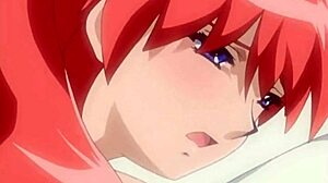 Hentai roodharige hard geneukt door dikke perverseling in anaal scène