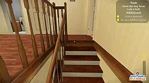 Missionary dengan Lola jadi liar dalam My Sexy Neighbor Ep4. Kote besar jumpa giant Asia pancut!