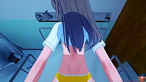 哎呀，插错洞了宝贝，但他继续猛干！