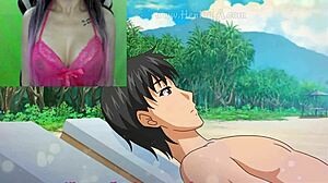 Wow, Airi Dihantam Kekasih di Pantai di Oni Chichi 10!