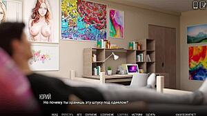 Wow, univerzitní přítelkyně si svléká kalhotky pro divokou 3D akci!