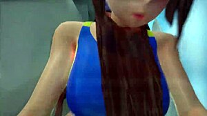 Hey, lihat kamar main Emilia di 4k 60fps aksi hentai 3d