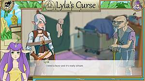 Lyla's Vloek Gaat Door met Tepelringen op Elf