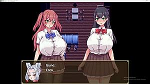 Kanin Og Cowgirl Outfits På Busty Babes I Spøgelseshaller! 🐰