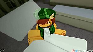 Cami En İyi Deepthroat'ı Yapıyor, Yüzüne Boşalma ve Seslerle