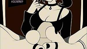 Ashley Graves Delivers Sexy Footjob in Animation by Cooldud114 and Sachifufu