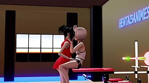 Želiš gledati Hentai3AnimeSexTV z mojo najljubšo ama, ki igra z strojem v poglavju 2?