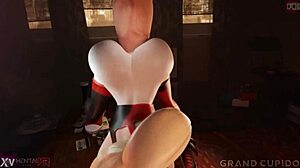 Hei Harley, hvordan føles den gigantiske dildoen som strekker din trange fitte?