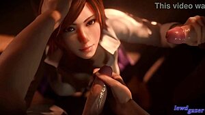 Asuka Kazama в диком трио с глубоким минетом и дрочкой, чувствуя каждый интенсивный момент миссионерской позы.