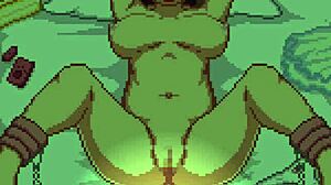 Juego pixel XXX en estilo misionero caliente