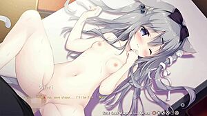 E aí, como fica Amairo Chocolata com Chieri Yukimura na Cena 1 em inglês?