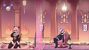 Max the Elf在游戏中和T-Hoodie狂野性爱场景