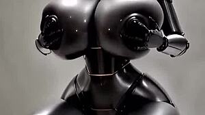 Odoláš téhle obří prsaté sex robotce v divoké 3D akci?