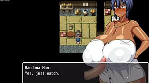 Pantat melengkung Natsuki ditampar keras untuk orgasme besar.