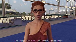 college kings 2 ape route se začne z bujno rdečelasko iz letala