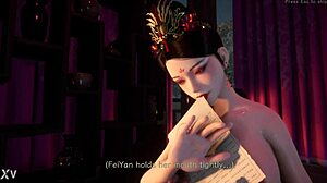 โฉนดที่ดินเฟยเหยียน: ขี่ควยดุเดือดใน 3D เถื่อนๆ!