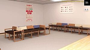 Kompletní gameplay - Girl House Část 12 s mommy dominací a šukáním obřího ptáka