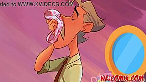 뜨거운 18세 팬티 냄새 맡아, 강렬한 욕망으로