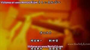 Ik ben verslaafd aan hete milf in wilde hentai actie