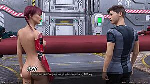 Yo, Stranded in Space 140 έχει άγριο threesome με κόκκινη και έγκυο milf