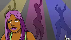 Milf com Bunda Grande Deseja Pauzão Negro Duro na Bunda Apertada