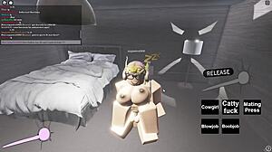 Трахаю горячую шлюху из Roblox в испанском действии, ее большая жопа и навыки минета unmatched!