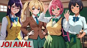 Club Futabu ηχητικό JOI: Τα κορίτσια θέλουν να ταρακουνήσουν τα πράγματα στον πισινό σου. Έτοιμος για άγρια club δράση;