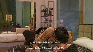 Mystique lejön és piszkoskodik 3D hentai előzetes verzióban