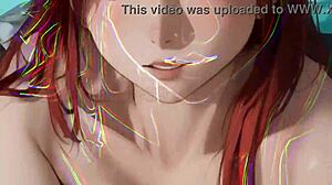 شيطانة تبهج بمنحنيات وحشية