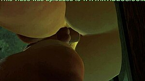 哇，性感金发精灵大奶子爱捆绑！