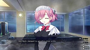 Grisaia No Kajitsu Rută Urated - Sachi Komine Blowjob în Episodul 66 Maidophobe Y-Kun