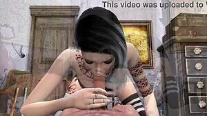 Metalac Dobija Divlju Zabavu Na Napuštenom Izgubljenom Mestu