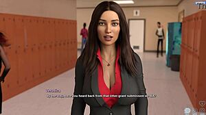 race of life 01 - brunette teacher craves hard fucking