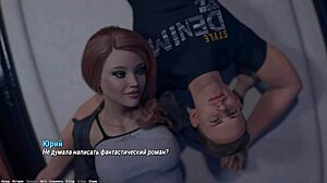 Wanita Rambut Merah Cium di Bar dalam Gameplay 3D Project Atmosphere