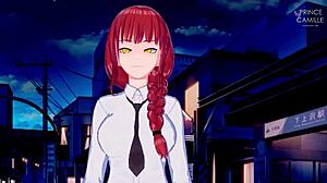 Я одержим Макмой подпрыгивающей грудью в Chainsaw Man