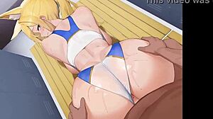 水上警察在原始动漫行动场景中