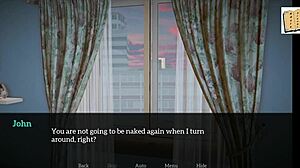 Keluarga Baru 80 - Brunette remaja dalam permainan erotik