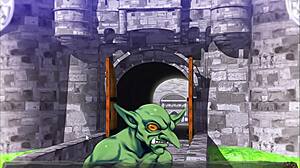 Йо, глянь этот дикий гоблинский гнездо хентай игра с грубым японским действием!