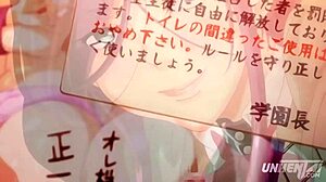 कॉलेज बाथरूम फक-होल्स हेन्ताई में फटते हैं!