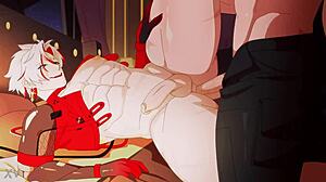 Yaoi gay příběh se rozvíjí s intenzivním análním sexem v skrytých koutech